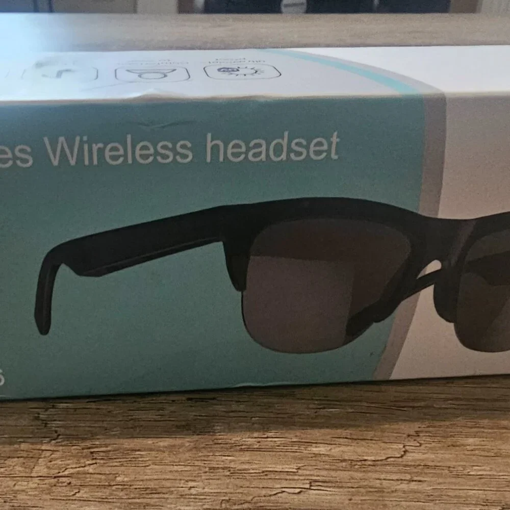F-06 Wireless Bluetooth Sunglasses Headset – UV Protection + Built-In Speakers